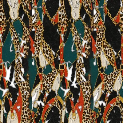 Leopar Zincir Deseni